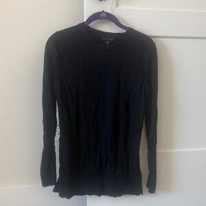 Banana Republic Dark Navy Crew Neck Sweater